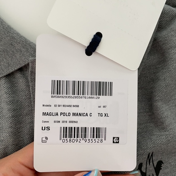 Brand new, never worn mens moncler polo - Picture 4 of 4